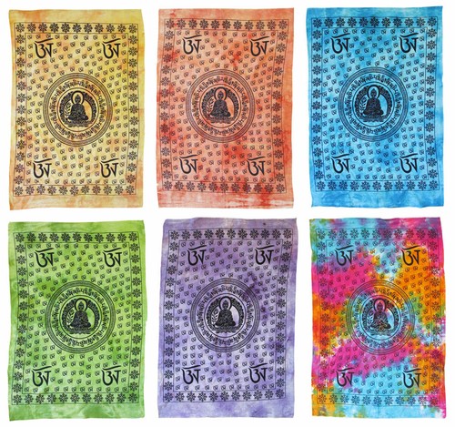 Batiktuch buddha 110x75 - batiktuch,
