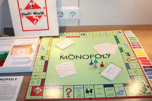 Vintage monopoly aus den - vintage,