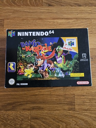 Banjo kazooie n64 ovp nintendo - n64,