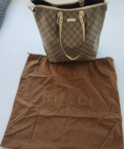 Gucci tragetasche groß canvas - gucci,