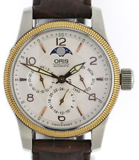 Oris Aviation Big Crown Vollkalender Mondphase  Edelstahl Ø40 mm Ref.7627-43