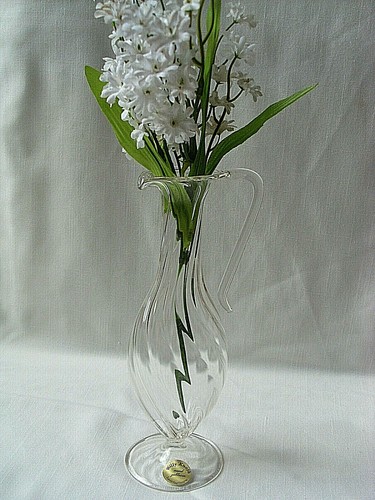 Rosenvase lauscha glas - lauscha,