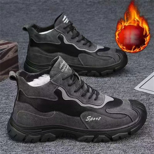 Herren warm gefüttert stiefel - gefüttert,