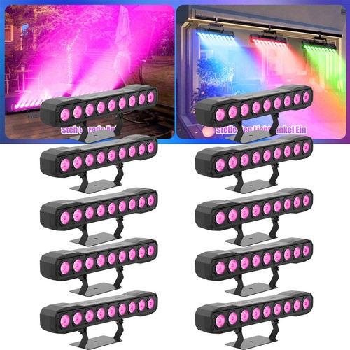 10stk rgbw 16w led - 10stk,