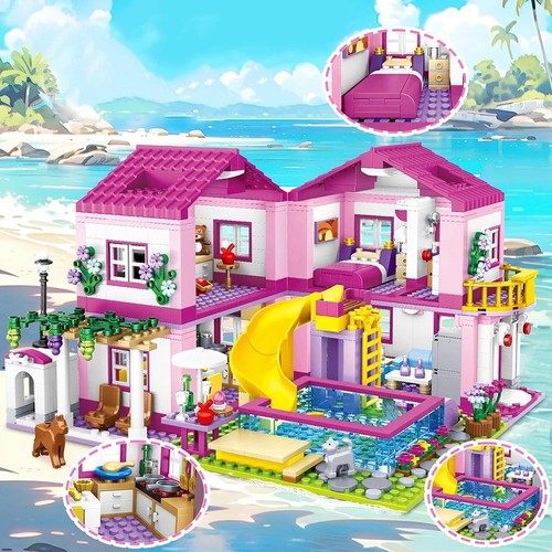 Sommer villa bausteine set - sommer,