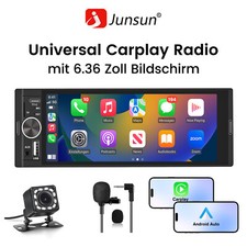 Apple Carplay Autoradio 1 DIN GPS Navi Android Auto RDS WIFI USB Mit Bildschirm
