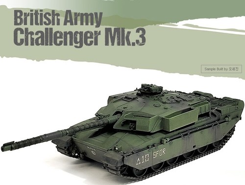 Challenger mk3 tank - tank, 1:72