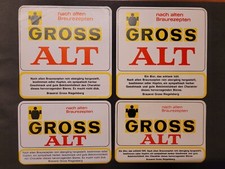 Bieretiketten gross brauerei - bieretiketten,