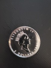 Kanada 5 Dollar Maple Leaf 1998 Silbermünze  - 1 oz silver -  1 Unze