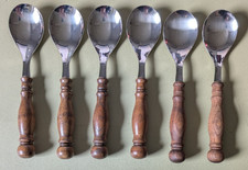 6 Löffel WMF Burgund