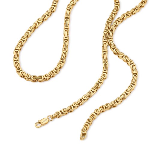 Herren kette vergoldet gold - herren,