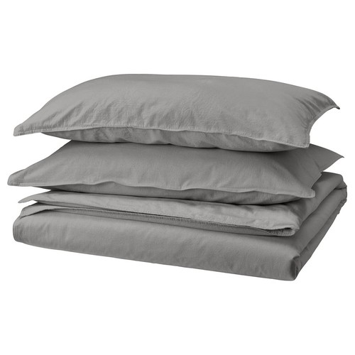 Ikea grauer doppel bettbezug - doppel, &