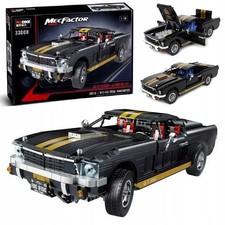 Ford Mustang Shelby GT 350H Klemmbausteine Auto – 1817 Teile, Maßstab 1:10