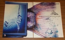 Seltene Werbung vintage SONY KV-S 2941 D SUPER TRINITRON 100 Hz Fernseher 1994