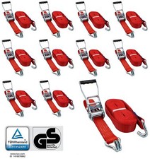 10 Lkw Spanngurte mit Ratsche