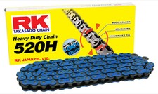 Motocross Kette blau passt