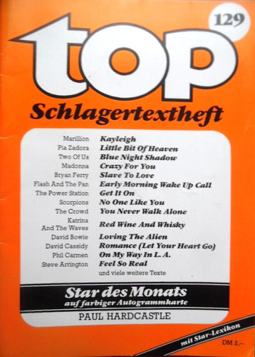 Top schlagertextheft 129 - 129,