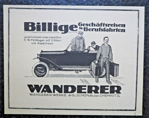 Wanderer werke - werke, a.-g.