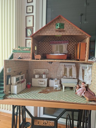 Puppenhaus holz gebraucht - puppenhaus,