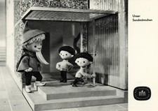 AK SANDMANN im Hauseingang