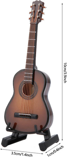 Miniatur-Gitarre-Modell-Holz-M