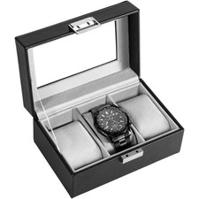 Uhrenbox Herren mit 3 Fächern