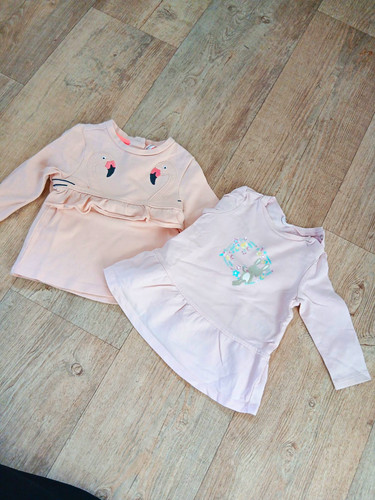 Mädchen langarmshirt set - h&m, langarmshirt-set