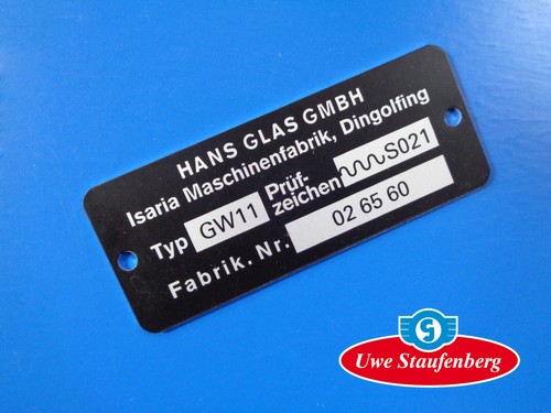 Typenschild schild goggomobil - typenschild,