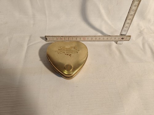 Blechdose lindt herzform - blechdose,
