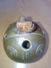 Antike Glocke mit altrömischen oder Griechischen Motiven mit Schlegel 