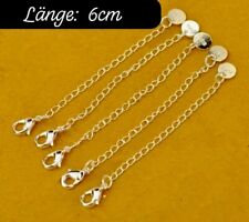 Kette Verlängerung Erweiterung Karabiner Sterlingsilber 925