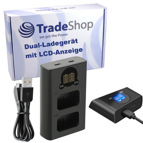 Dual lcd ladegerät - dual, für