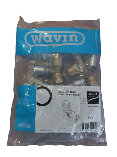 Wavin 10x pressfitting - m5,