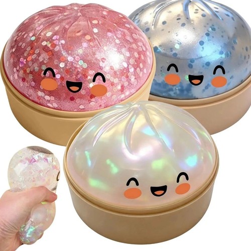 Rare glitter dumpling squishy - rare,