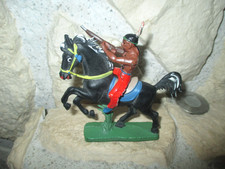 DDR-Spielzeug, originales Reitpferd mit Indianer !!!