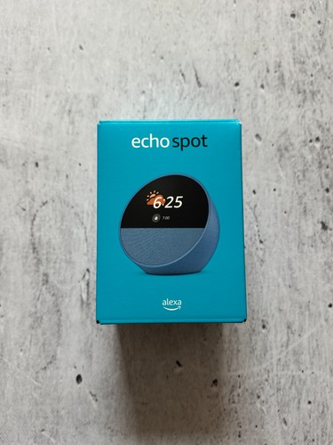 Amazon echo spot blau alexa - echo,