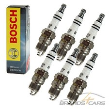 6x BOSCH ZÜNDKERZE FÜR