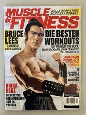 Muscle & FITNESS BRUCE LEE Rezepte Muskeln Zeitschrift Kraftsport Bodybuilding