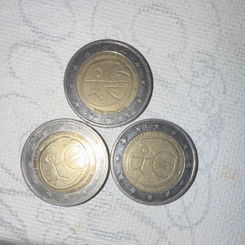 Deutschland euro - 3x,