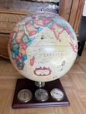 Sehr schöner ScanGlobe Welt Globus mit Wetterstation Made In Dänemark