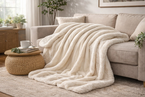 Sherpa kuscheldecke 150x200 - sherpa,