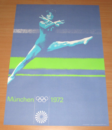 Olympia münchen 1972 poster - poster, "