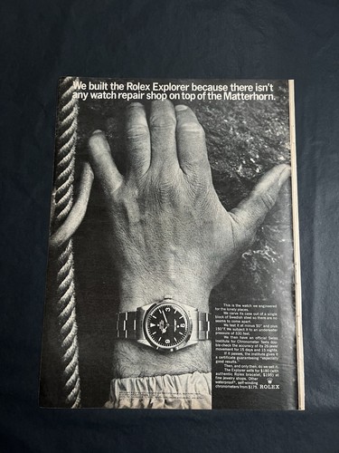1966 rolex explorer matterhorn - 1966,