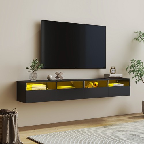 Lowboard cabinet with led - cabinet,