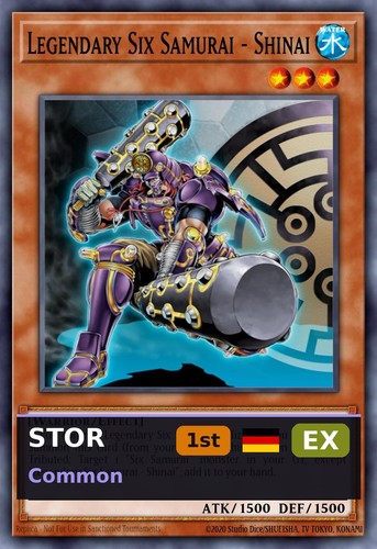 Legendäre sechs samurai - legendäre,