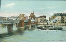 Ansichtskarte Elbing Partie am