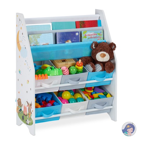 Kinderregal spielzeugregal - kinderregal,