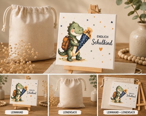 Leinwand wandbild dinosaurier - leinwand,