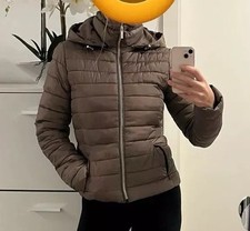 Zara Damen Jacke Gr. S  kurz Grau Braun
