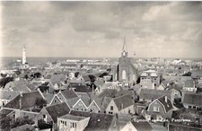 Egmond aan Zee AK Panorama Krche Leuchtturm Ansichtskarte um 1960